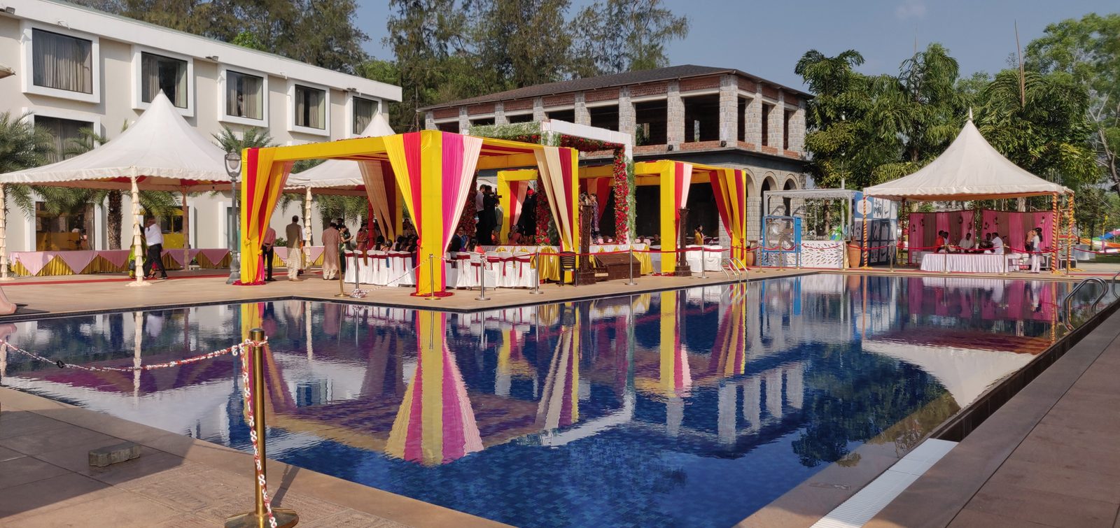 Pool Deck at UVA Meridian Convention Centre