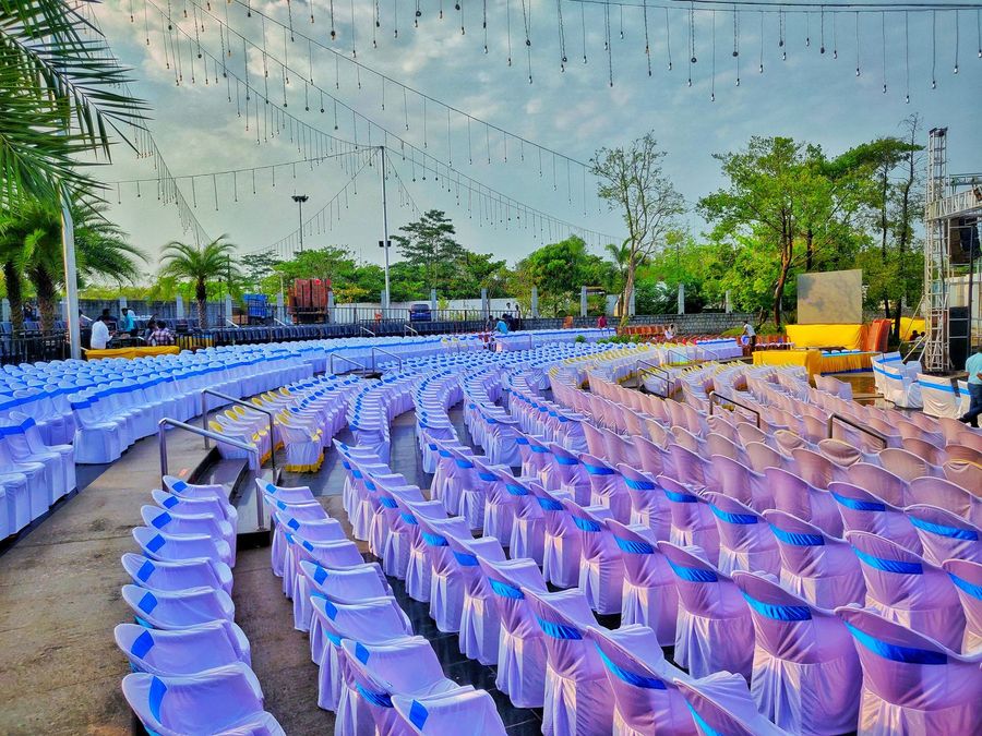 Opera Park open-air amphitheatre from above